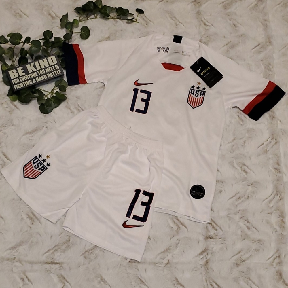 Youth Alex Morgan USA 🇺🇸 jersey set